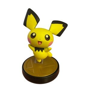 ***SOLD***Yellow and Black Pichu Figurine